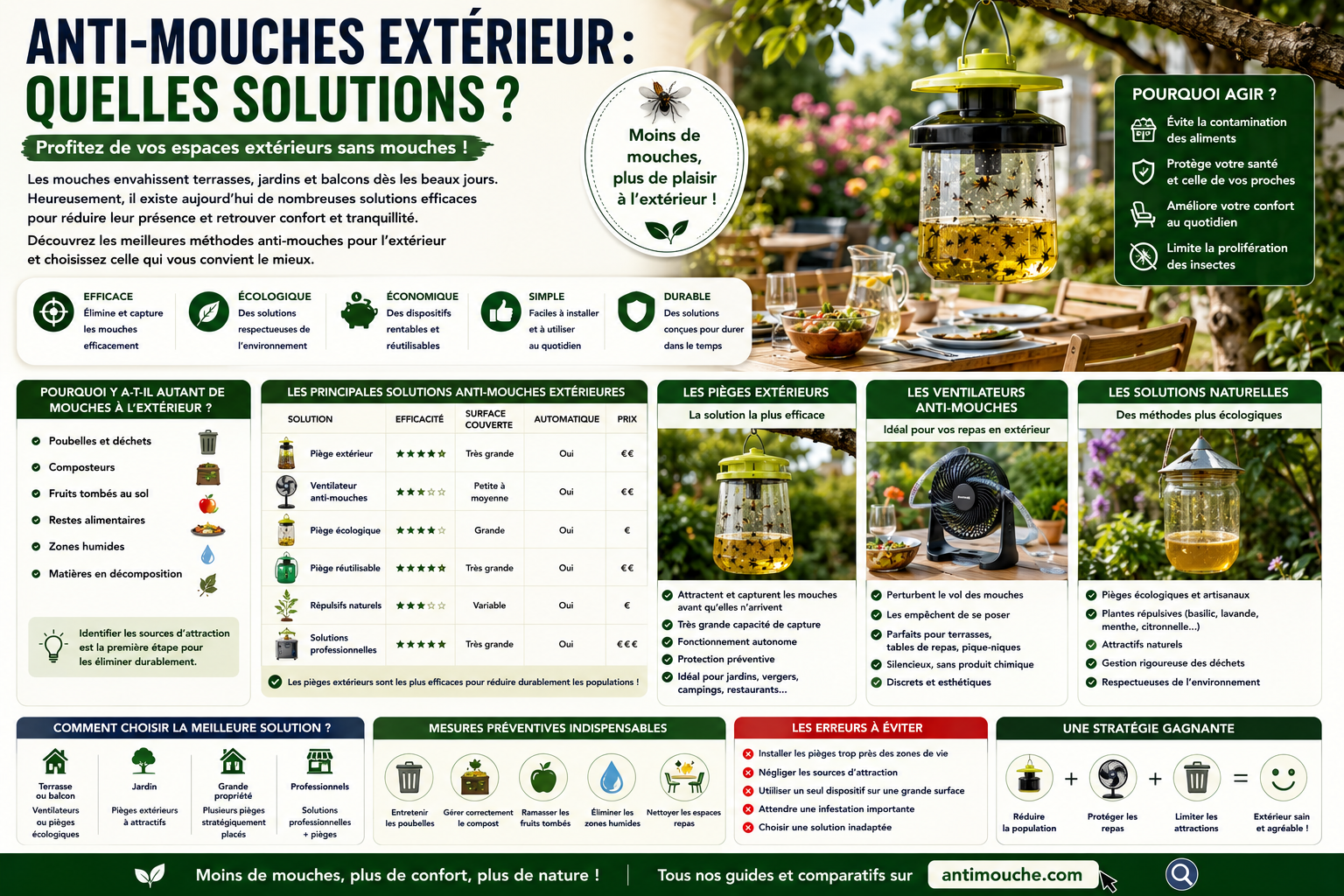 Anti-mouches extérieur