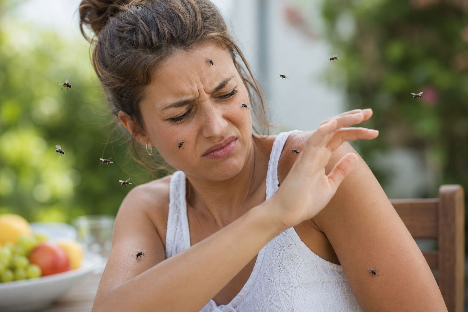 Pourquoi les mouches se posent-elles sur nous ?