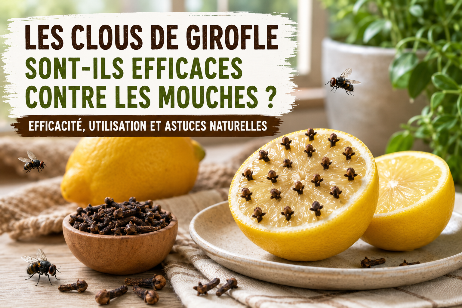 Les clous de girofle sont-ils efficaces contre les mouches